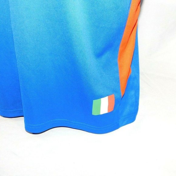 Budweiser Beer FIFA 2010 World Cup Italy Blue  Orange Green T Shirt - Picture 5 of 9